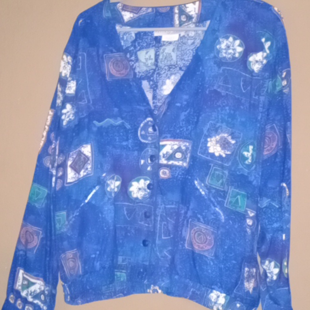 Blue jacket
